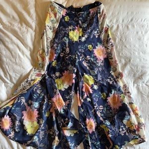 Flare flower pants